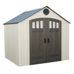 Lifetime 15x8 ft Storage Shed Kit - Dual Entry (60079)