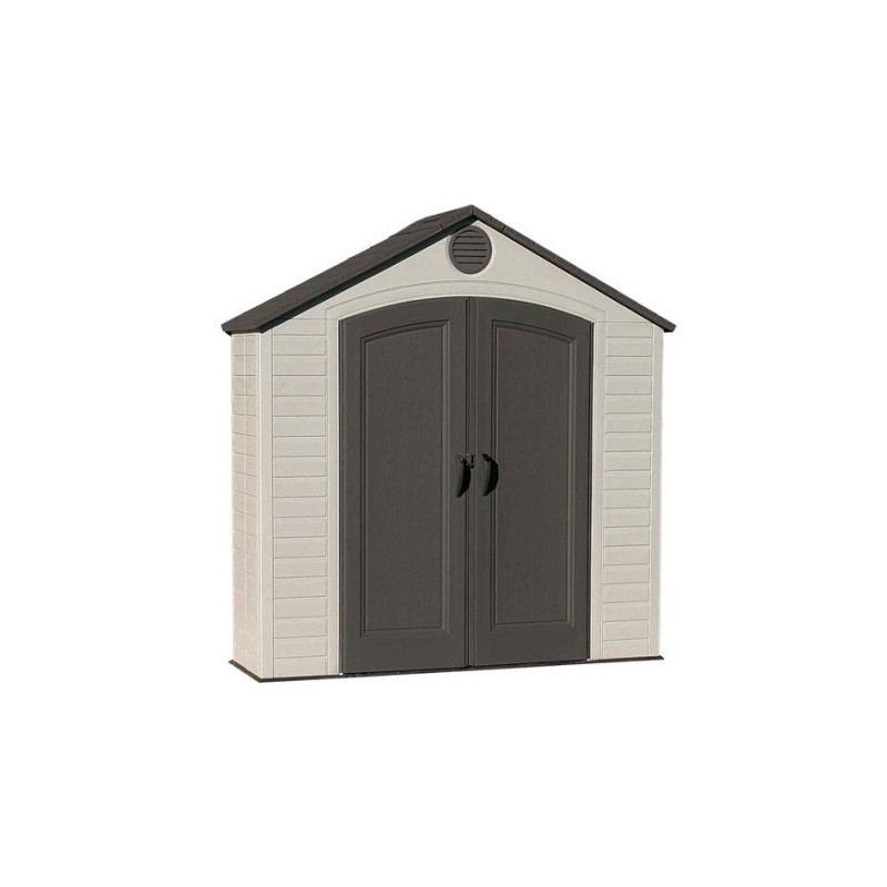 Lifetime 8 x 2.5 ft Plastic Storage Shed Kit 6413