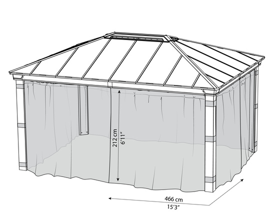 palram-canopia-dallas-14x16-Netting-set-4piece-hg2016-measurements