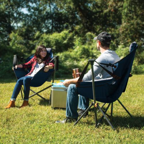 RIO Swinging Hammock Chair - Navy (GRSW01-432-1) This swinging hammock chair is the best gear that you can bring on your camping or outdoor activities with friends. 